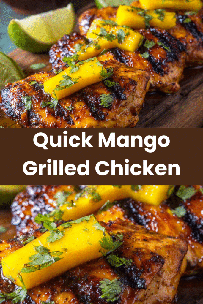 Grilled Mango Chicken