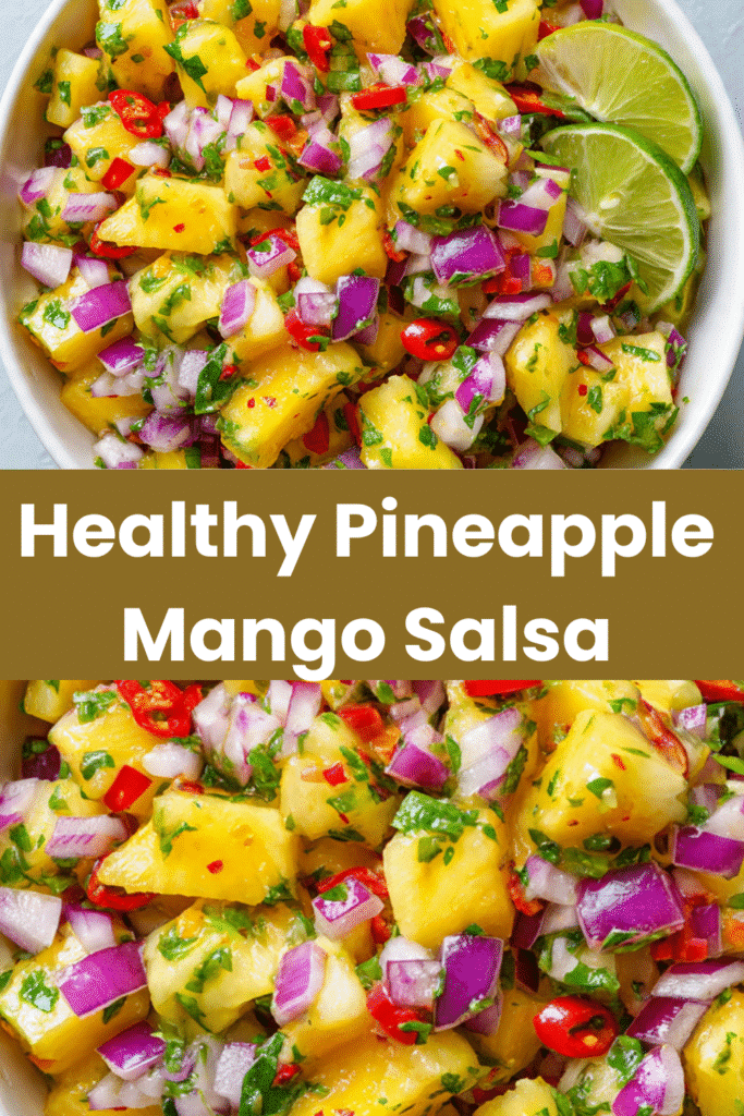 Pineapple Mango Salsa