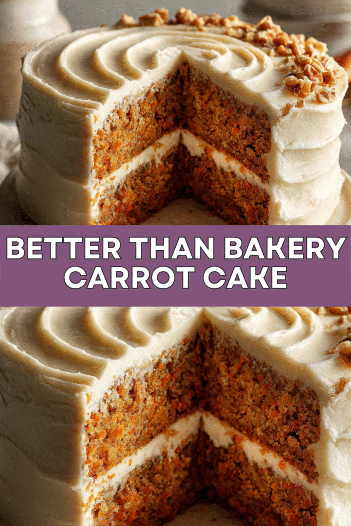 Brown Butter Carrot Cake with Cream Cheese Frosting