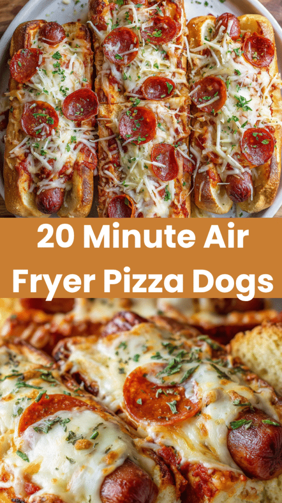 Air Fryer Pizza Dogs