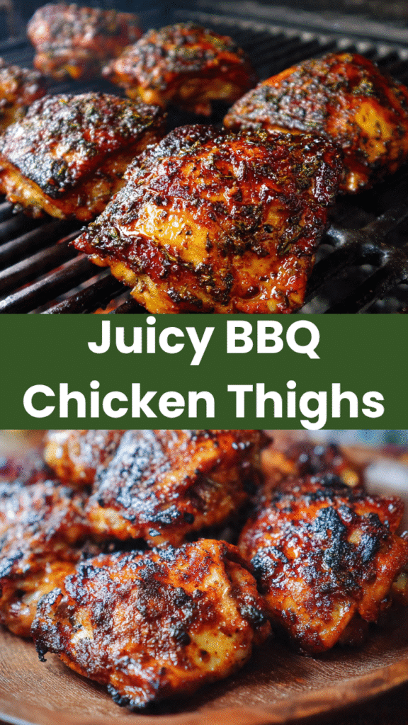 Juicy BBQ Chicken Thighs