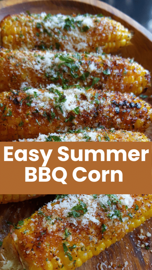 GARLIC PARMESAN CORN ON THE COB
