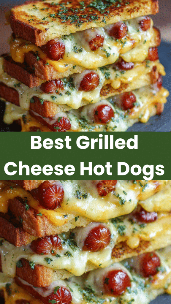 Grilled Cheese Hot Dogs