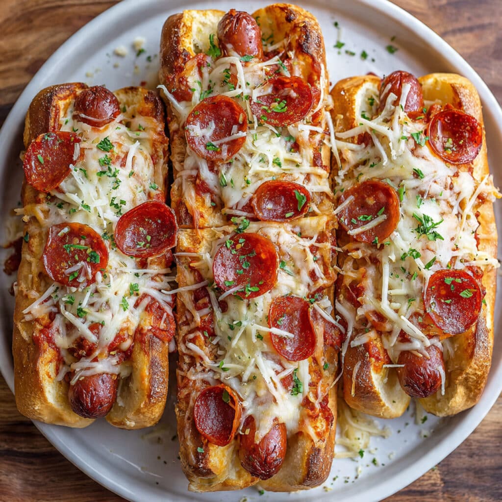 Air Fryer Pizza Dogs
