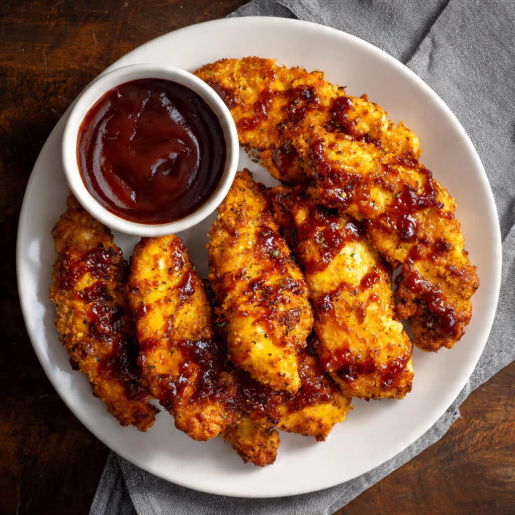 Baked BBQ Chicken Tenders