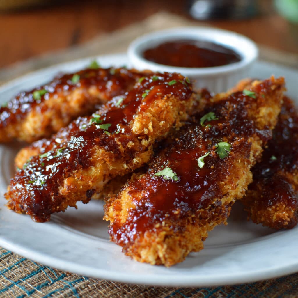 Baked BBQ Chicken Tenders