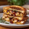 BBQ Chicken Grilled Cheese