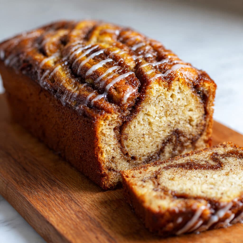Cinnamon Swirl Banana Bread
