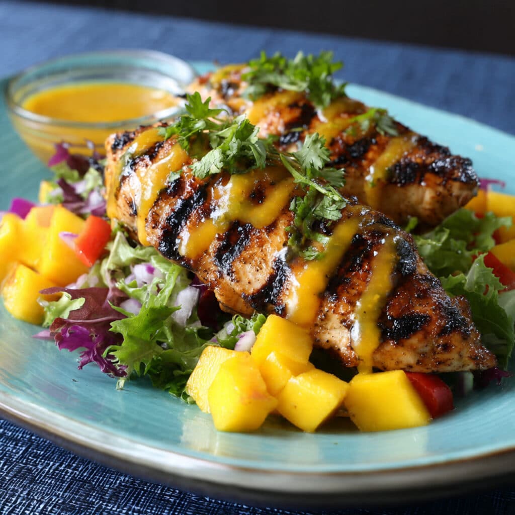 Grilled Mango Chicken