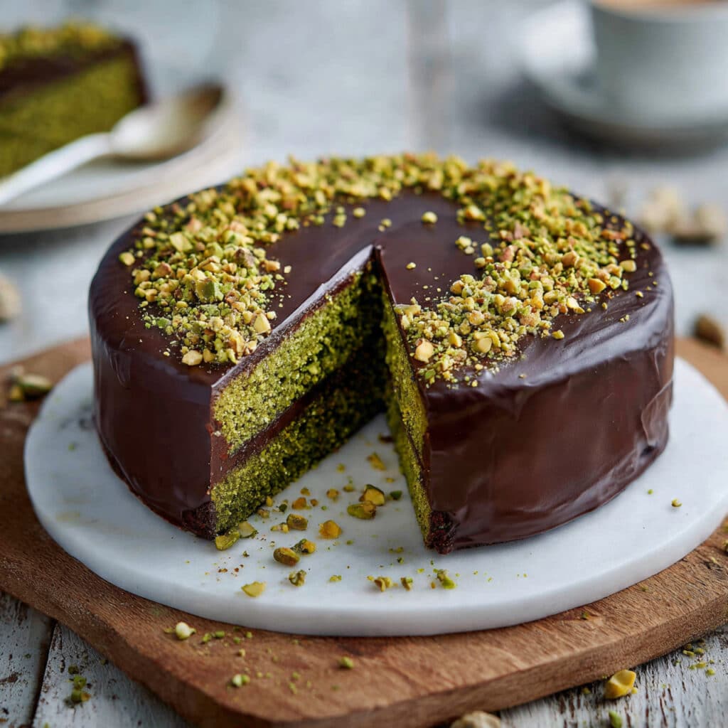 Flourless Pistachio Cake