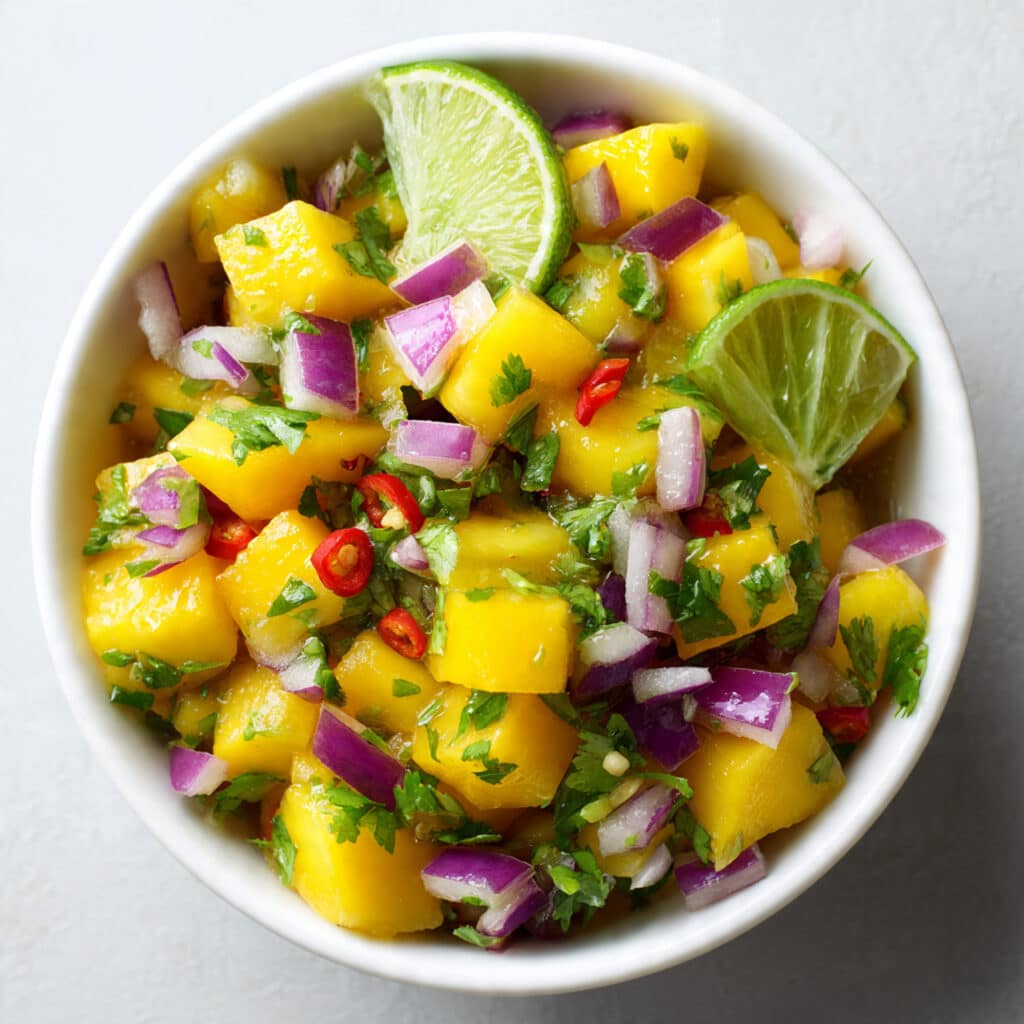 Mango Salsa Recipe With Lime And Cilantro