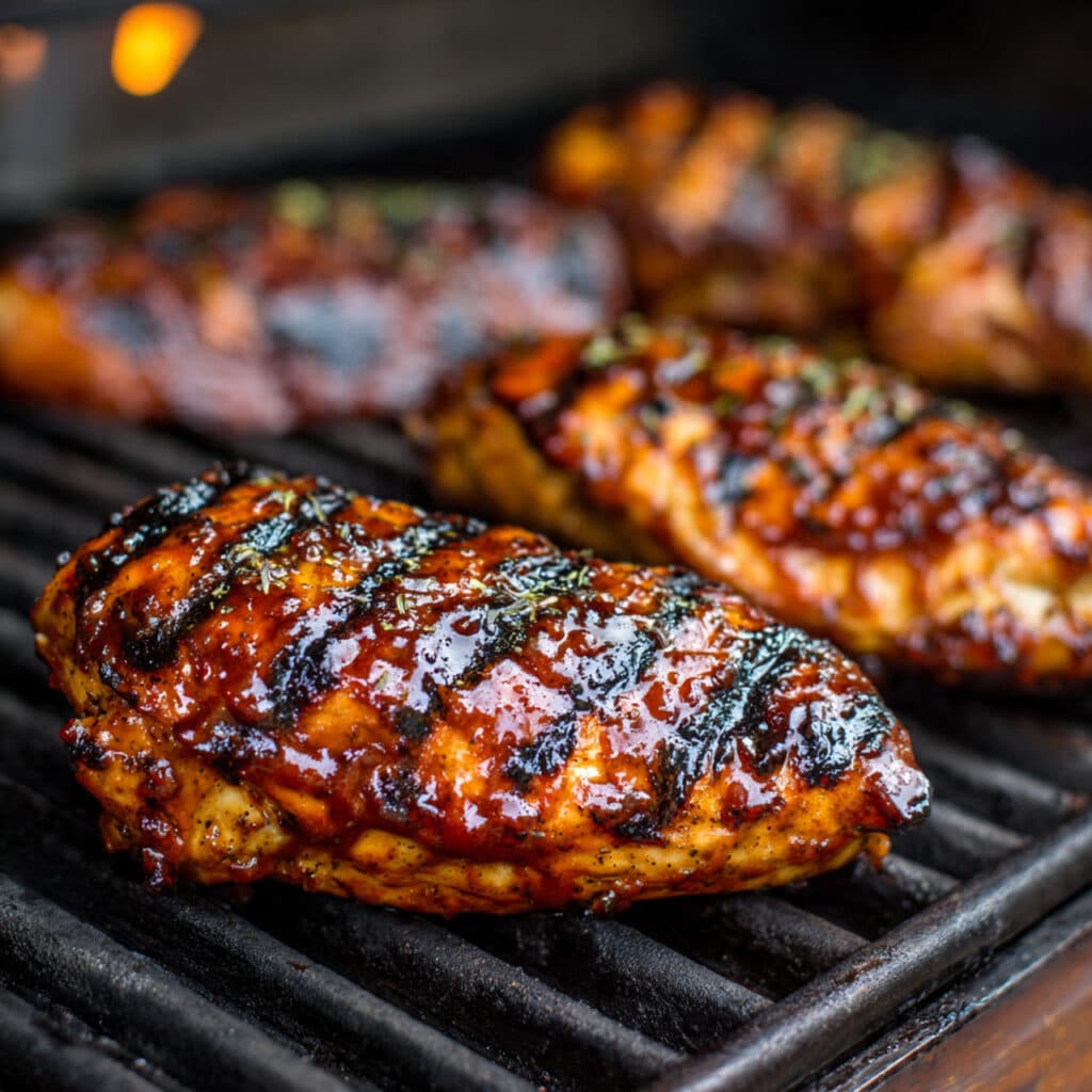 Grilled Honey BBQ Chicken