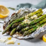 Grilled Parmesan Asparagus in Foil Packets