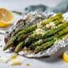 Grilled Parmesan Asparagus in Foil Packets