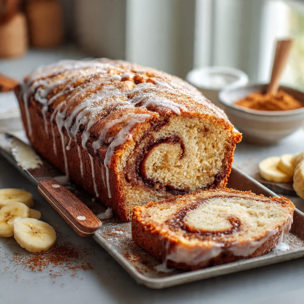 Cinnamon Swirl Banana Bread