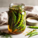 Snap Pea Pickles