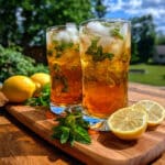 Honey Mint Green Iced Tea