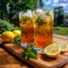 Honey Mint Green Iced Tea