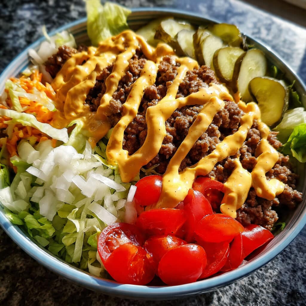 Big Mac Burger Bowl