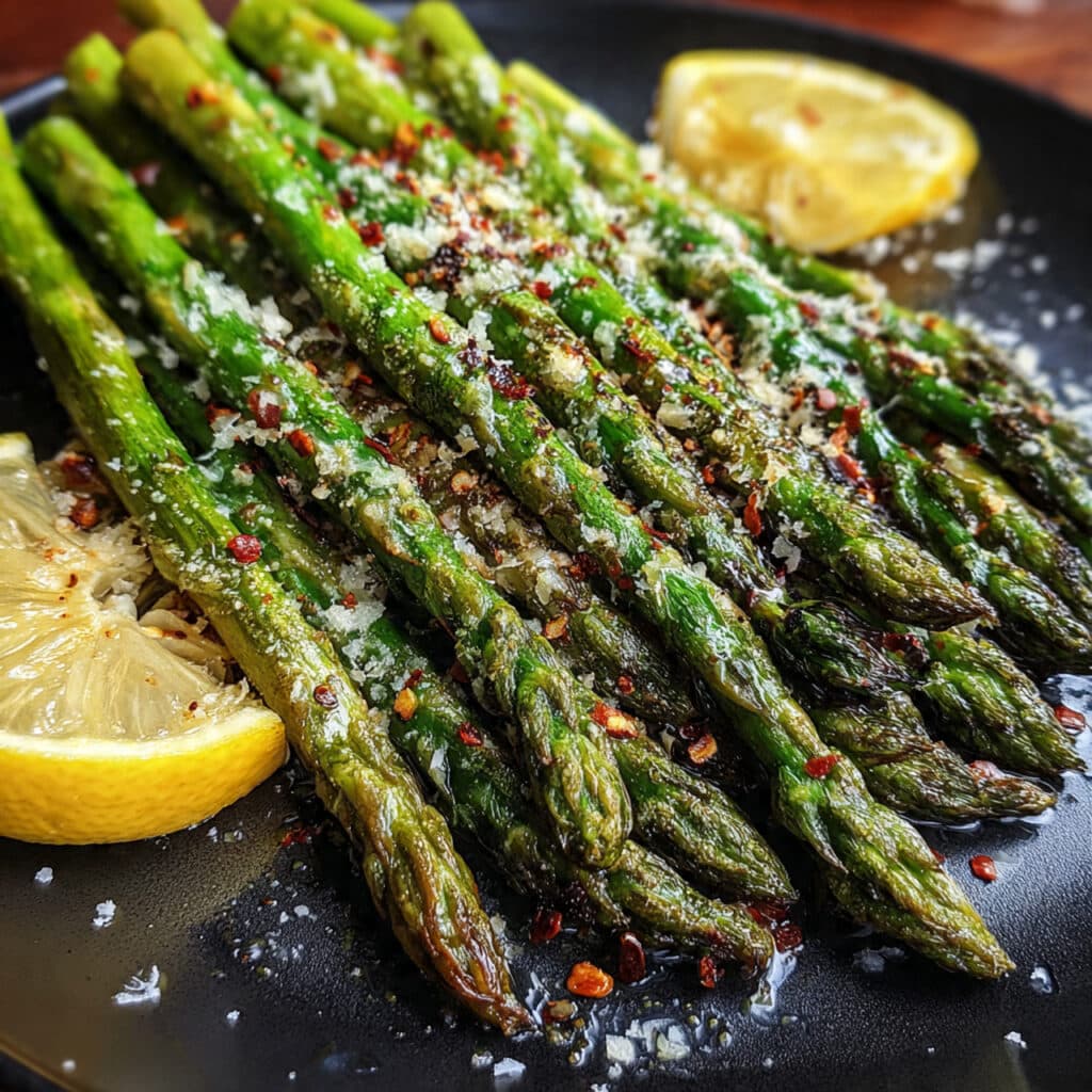 Grilled Blackstone Asparagus