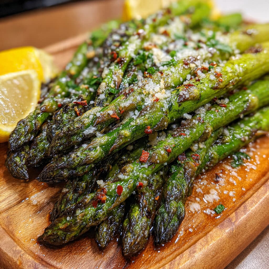 Grilled Blackstone Asparagus