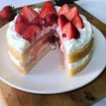 Strawberry Shortcake Cake