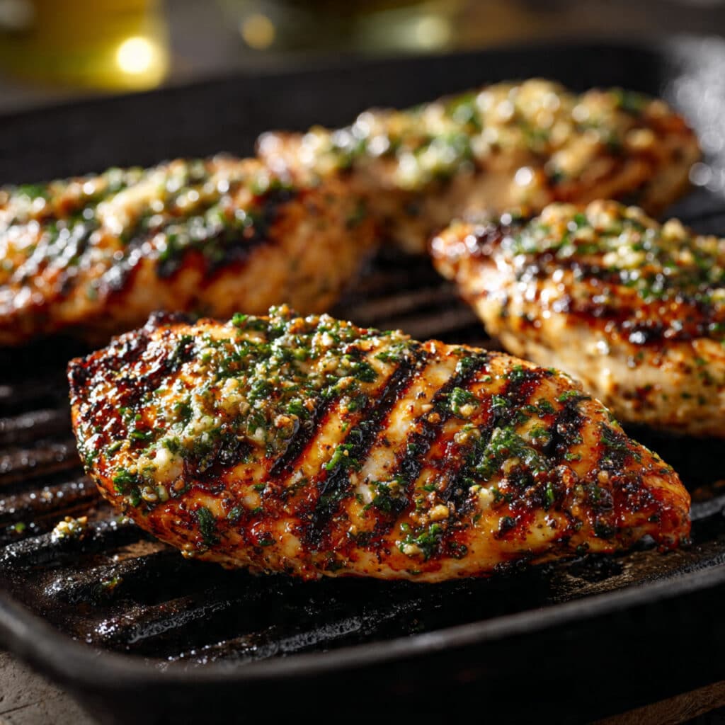 Garlic Parmesan Grilled Chicken