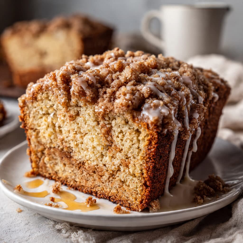 Cinnamon Crumb Banana Bread