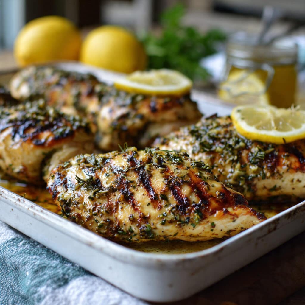 Lemon Garlic Herb Chicken Marinade