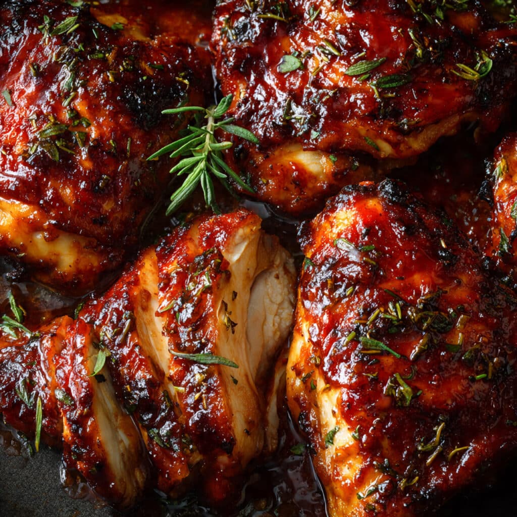 Oven Roasted BBQ Chicken