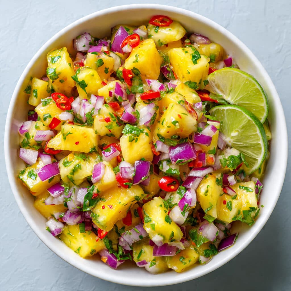 Pineapple Mango Salsa