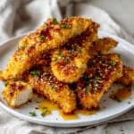 Air Fryer Honey Butter Garlic Chicken Tenders