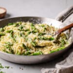 Asparagus and Parmesan Orzo