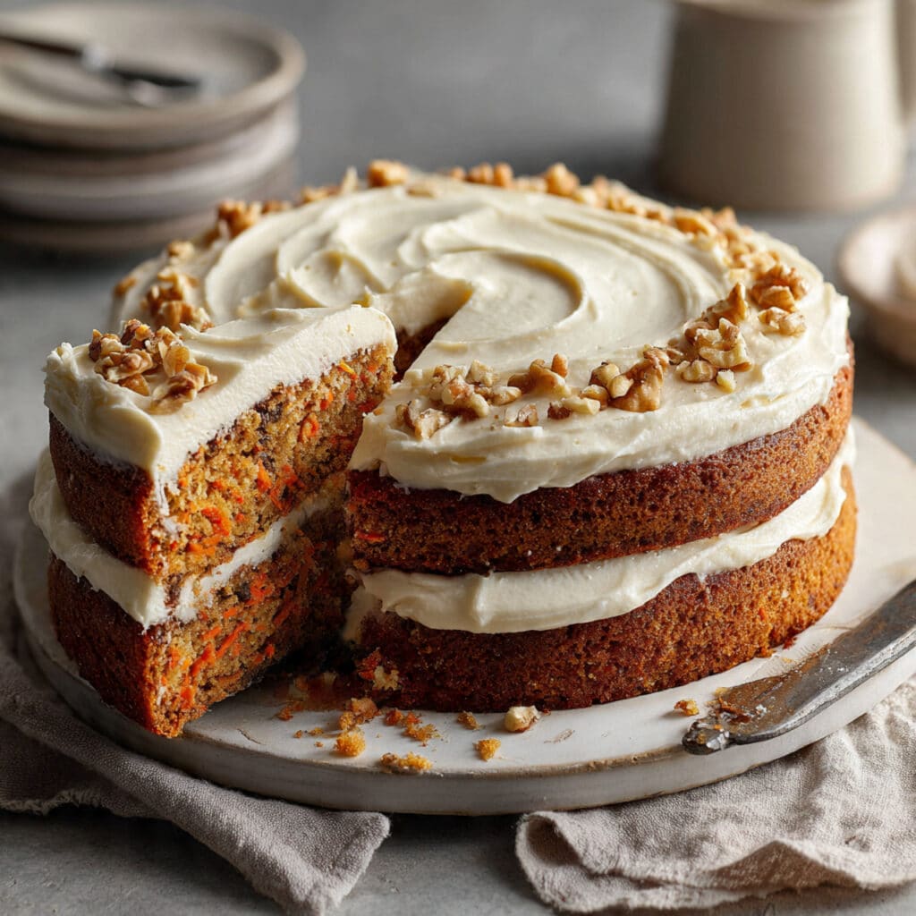 Carrot Cake with Cream Cheese Frosting