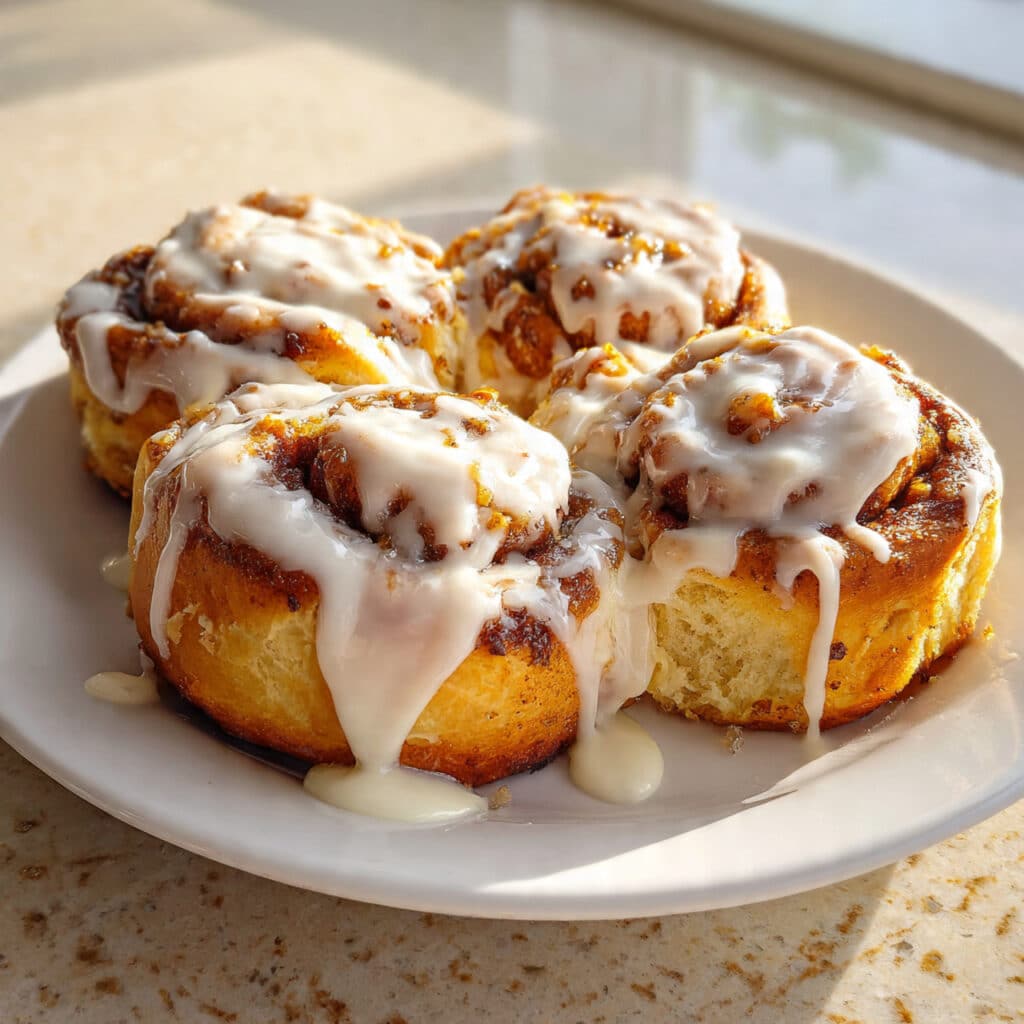 Carrot Cake Cinnamon Rolls