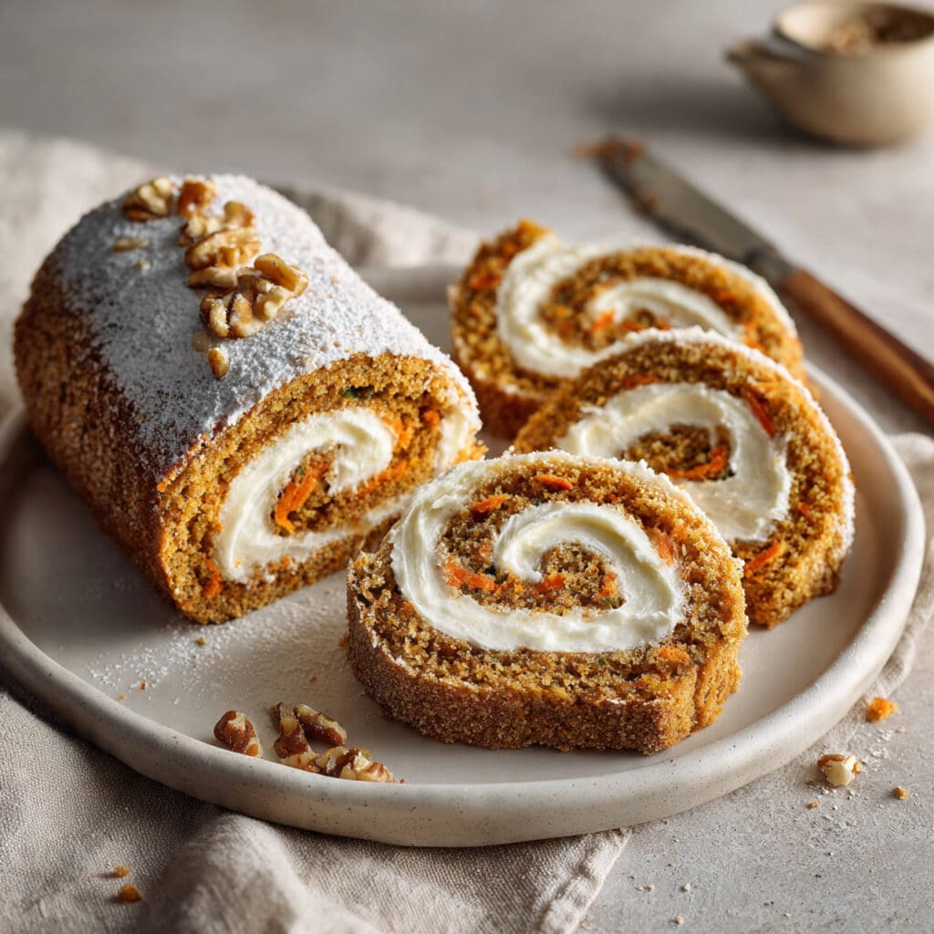 Carrot Cake Roll