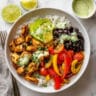Chicken Fajita Rice Bowl