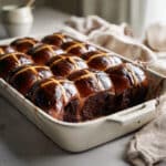 Chocolate Hot Cross Buns