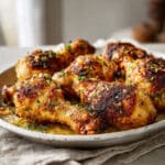 Garlic Parmesan Chicken Legs