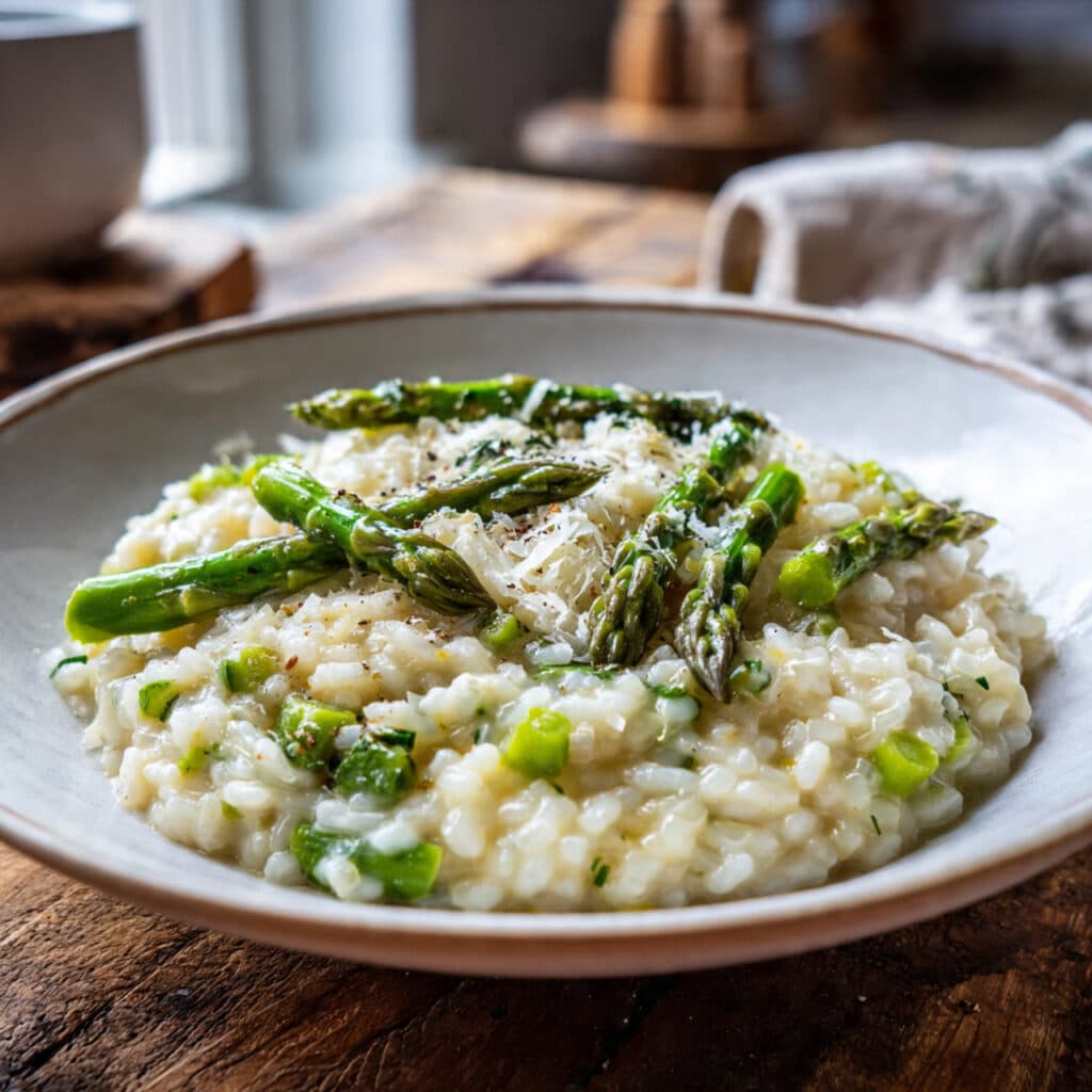 Italian Asparagus Risotto