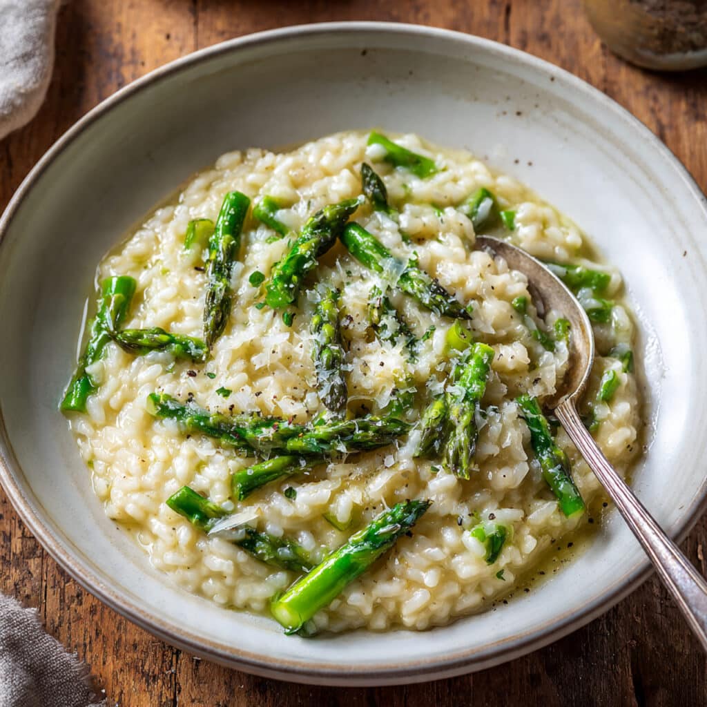 Italian Asparagus Risotto