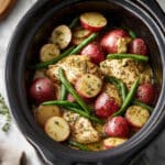 Crockpot Chicken Potatoes and Green Beans
