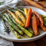 Roasted Asparagus and Carrots