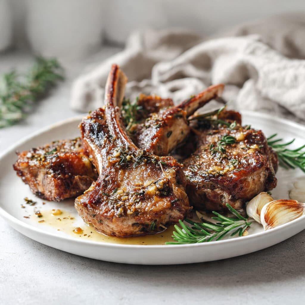 Tender Lamb Shoulder Chops