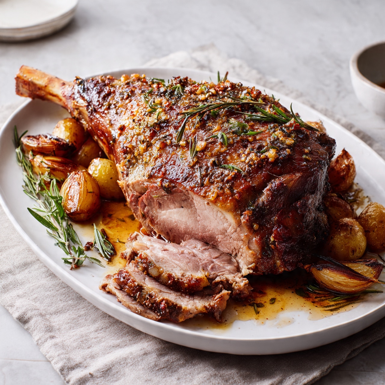 Roasted Leg of Lamb