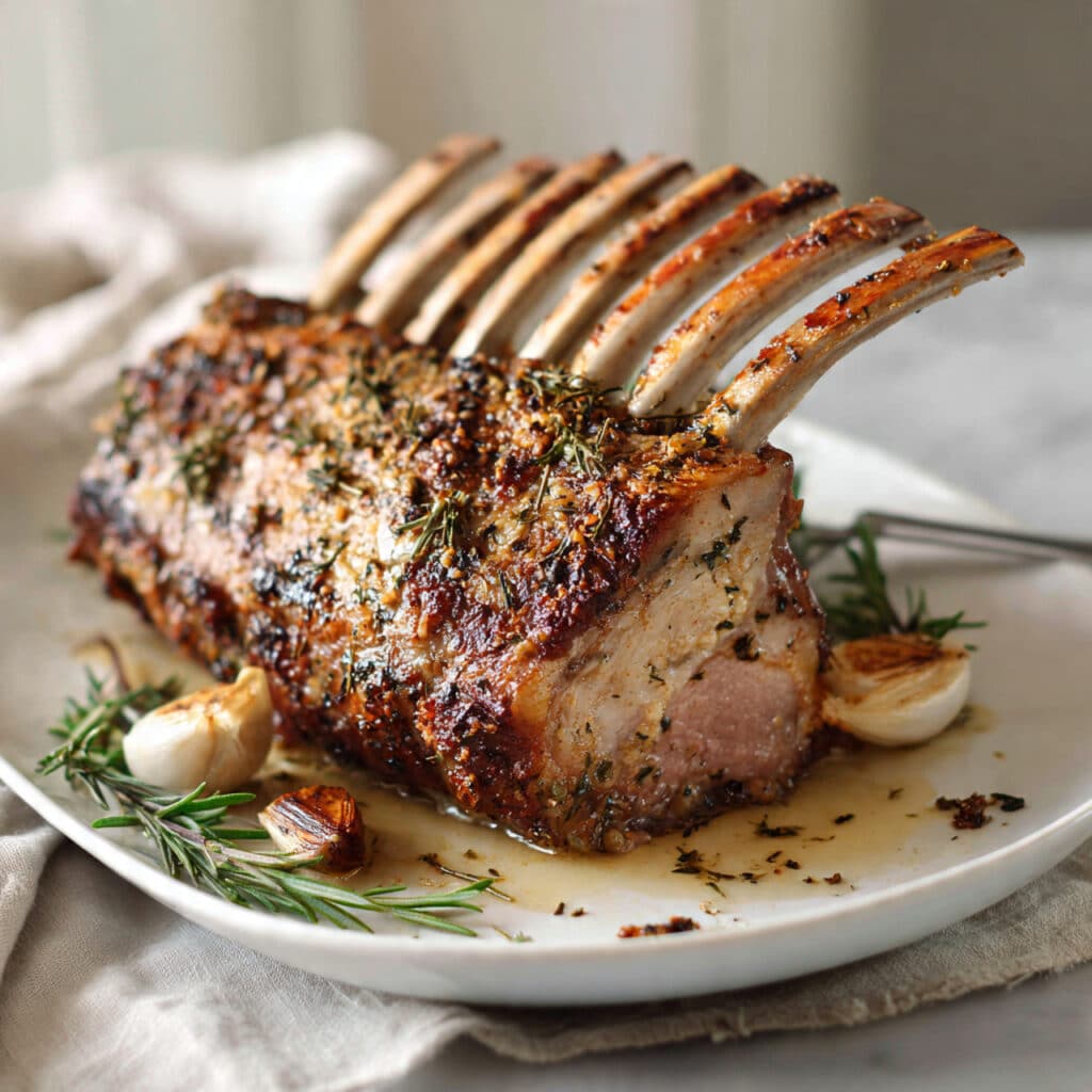 Roasted Rack of Lamb