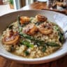 Shrimp and Asparagus Risotto