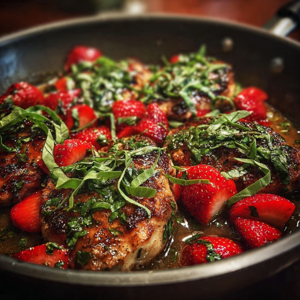 Strawberry Basil Chicken