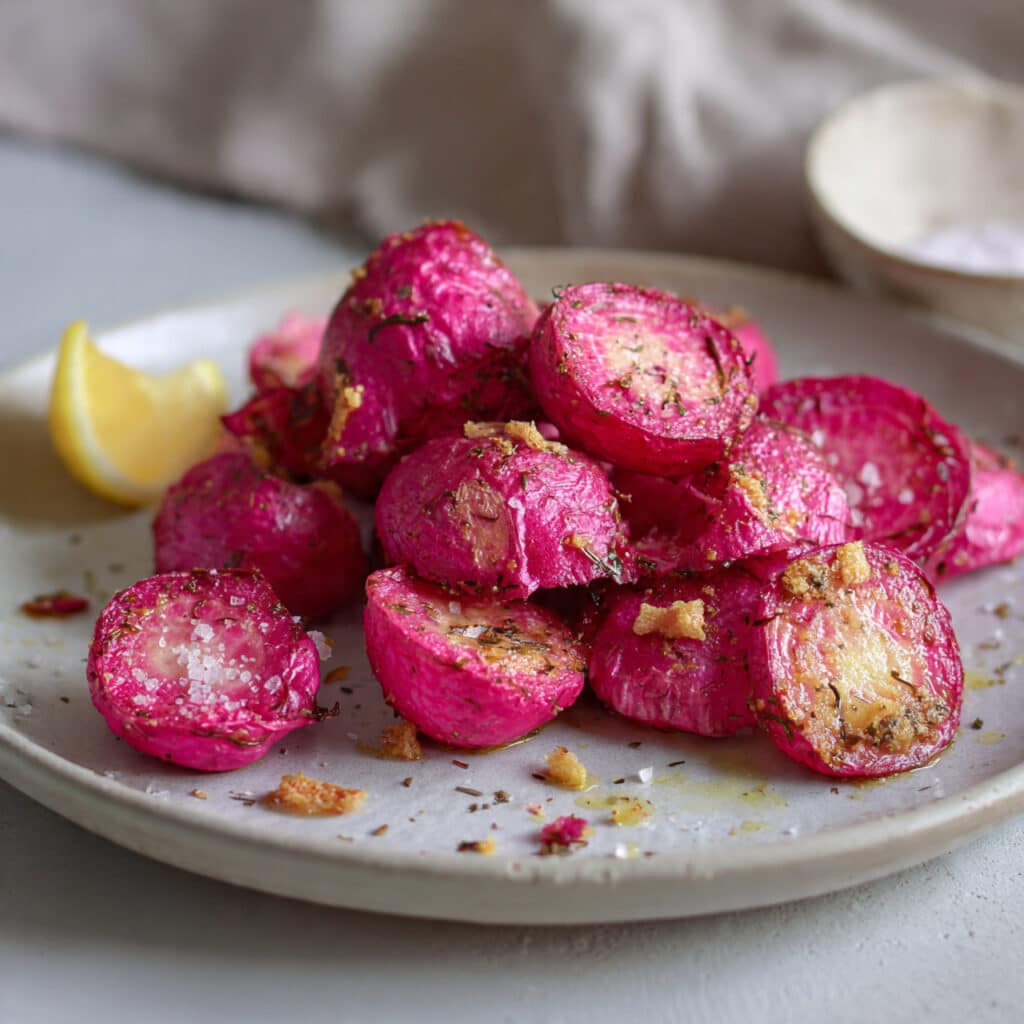 Smashed Radishes