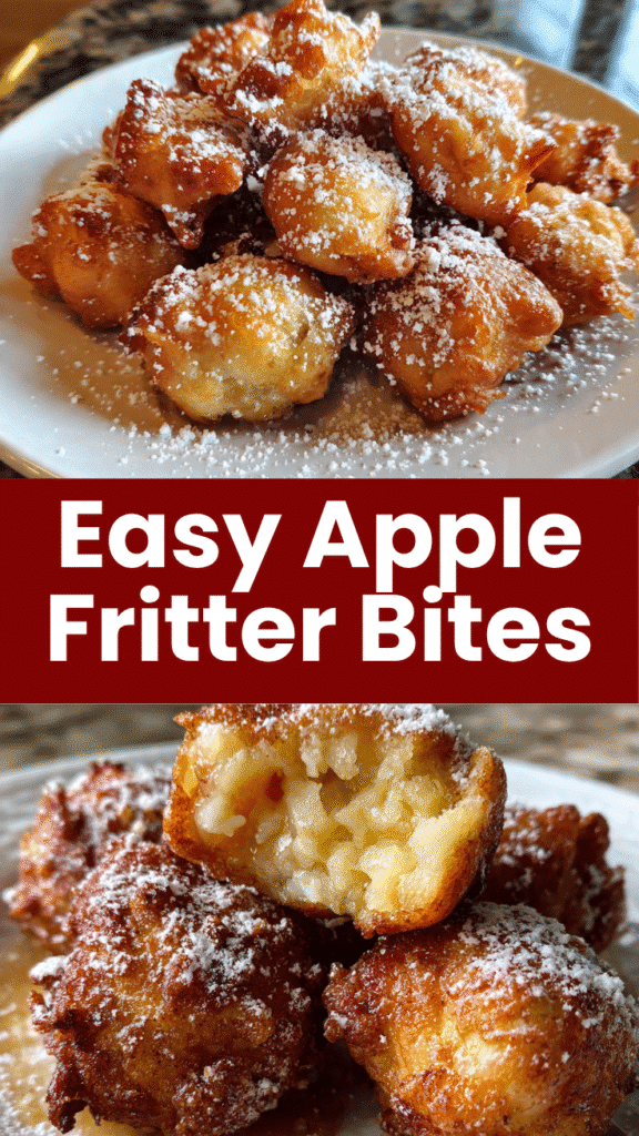 Apple Fritter Bites